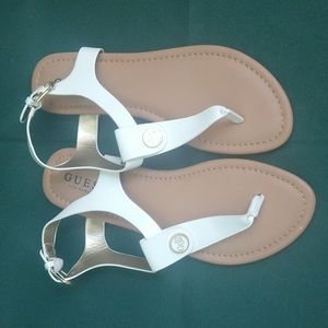 Guess sandals is size 8